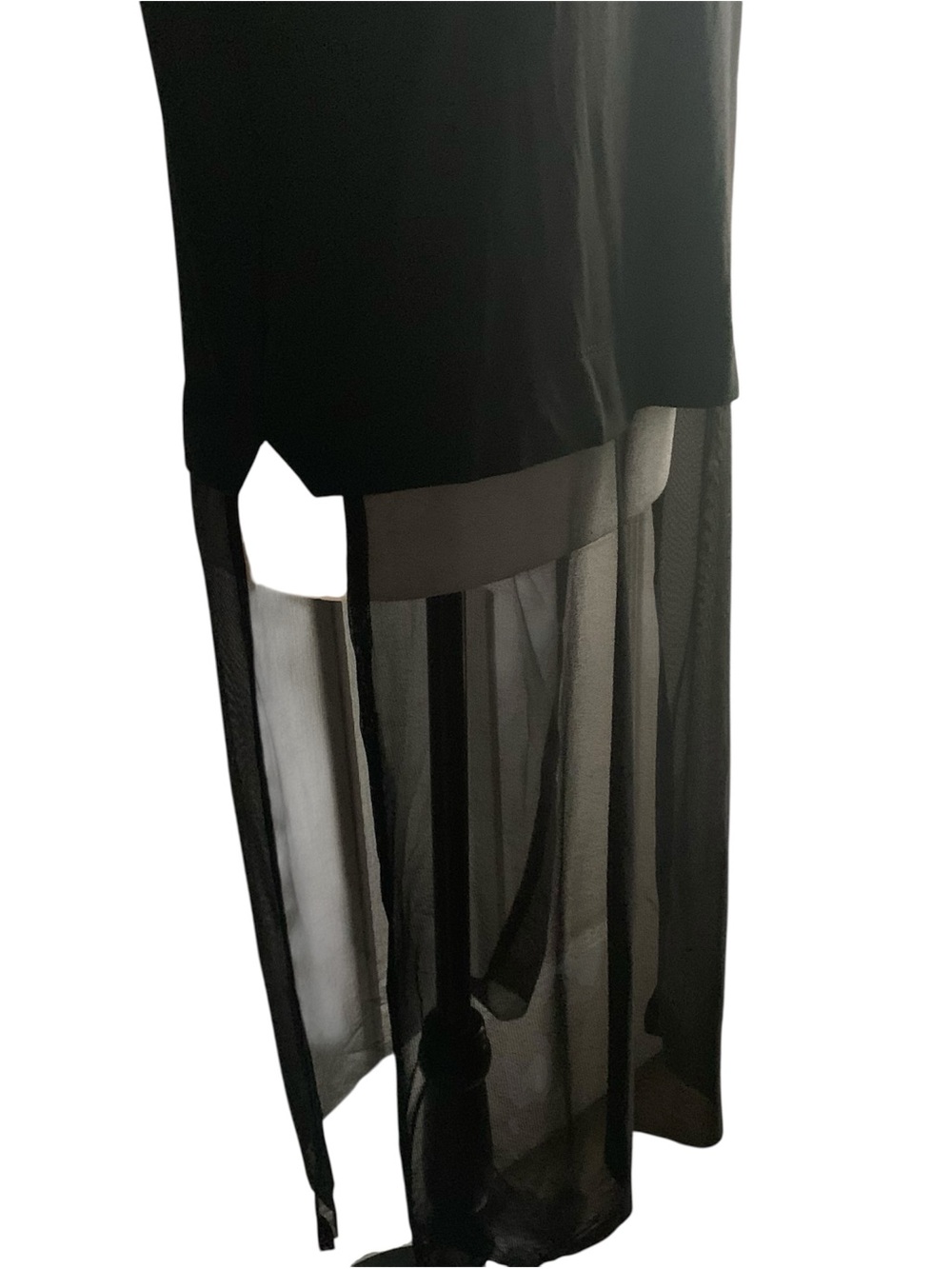 C’est Moi Viscose T-Top w Sheer Panels and Slits Whimsy Fairy Made in Italy S/M - Picture 6 of 12